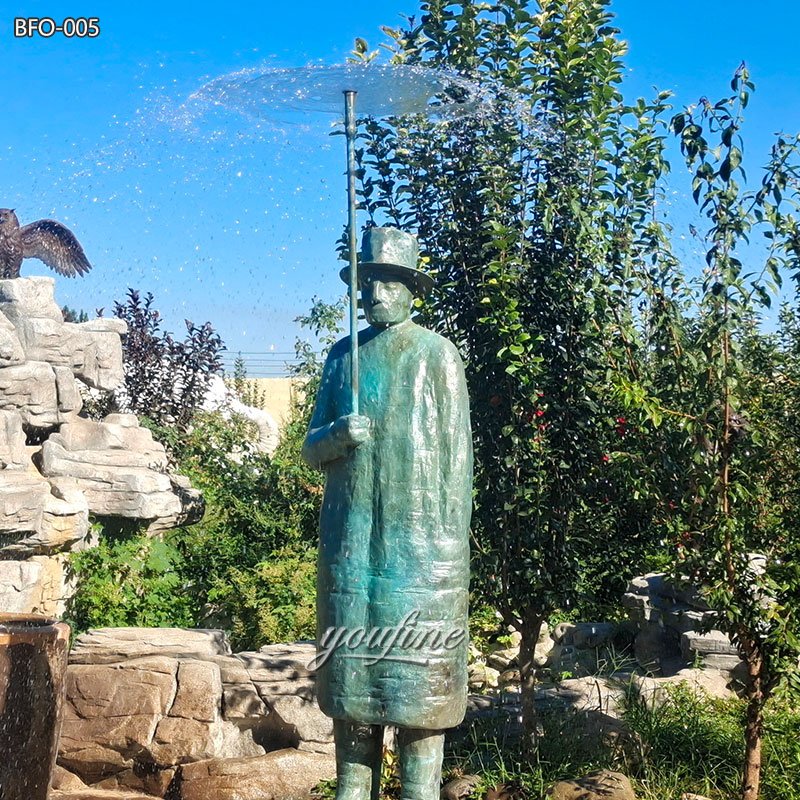 Umbrella Man Outdoor