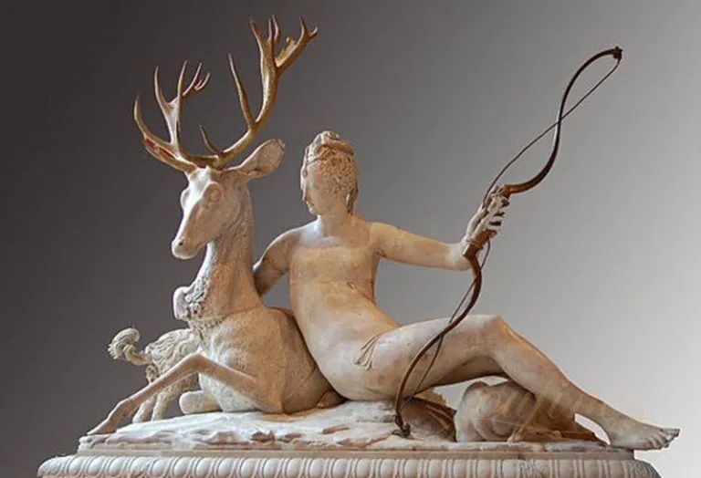 Diana The Huntress statue