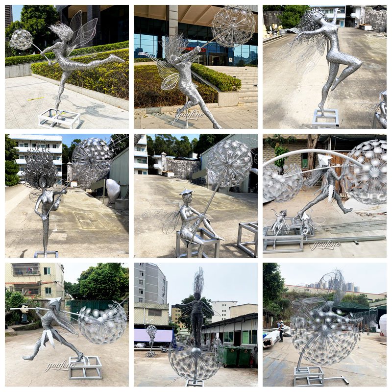 large Various Steel Fantasy Wire Fairy