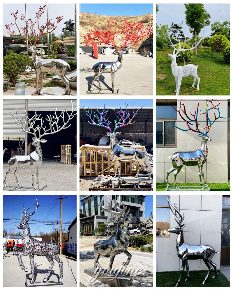 other deers sculptures