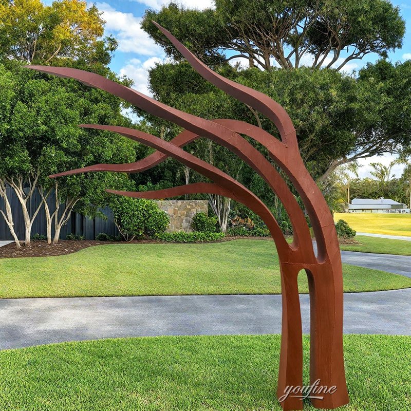large Abstract Tree Sculpture