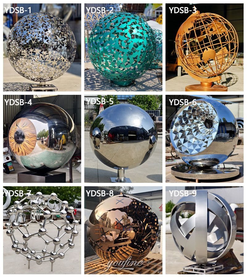 large steel balls