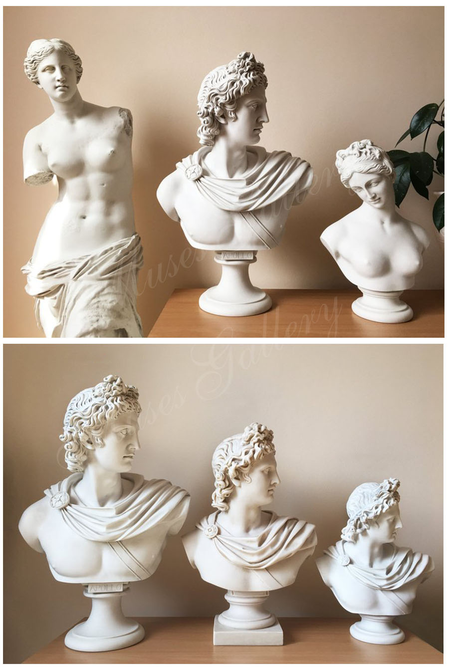 famous greek bust statue for home decor for sale