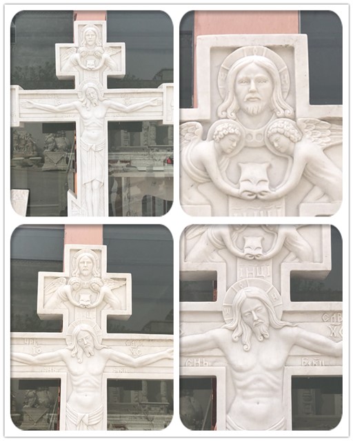 Church Crosses Crucifix with Jesus Statue Catholic Religious Sculpture for Sale