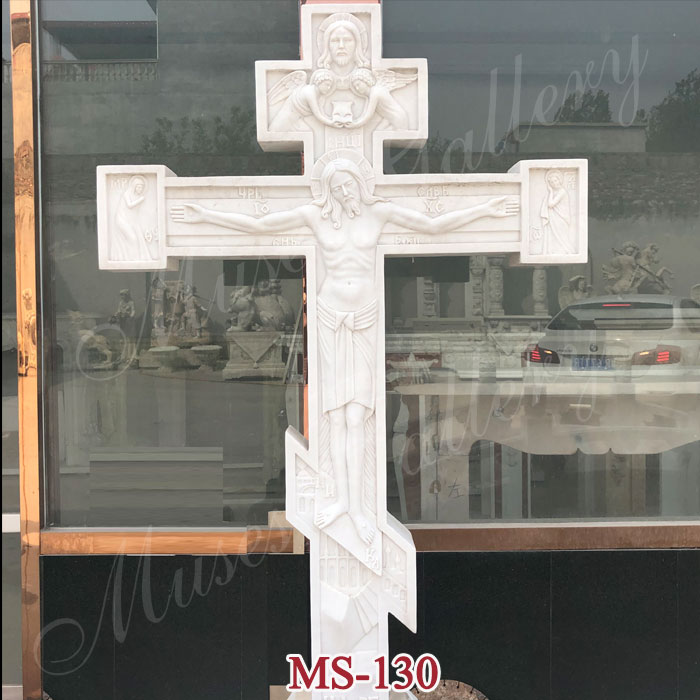Church Crosses Crucifix with Jesus Statue Catholic Religious Sculpture for Sale