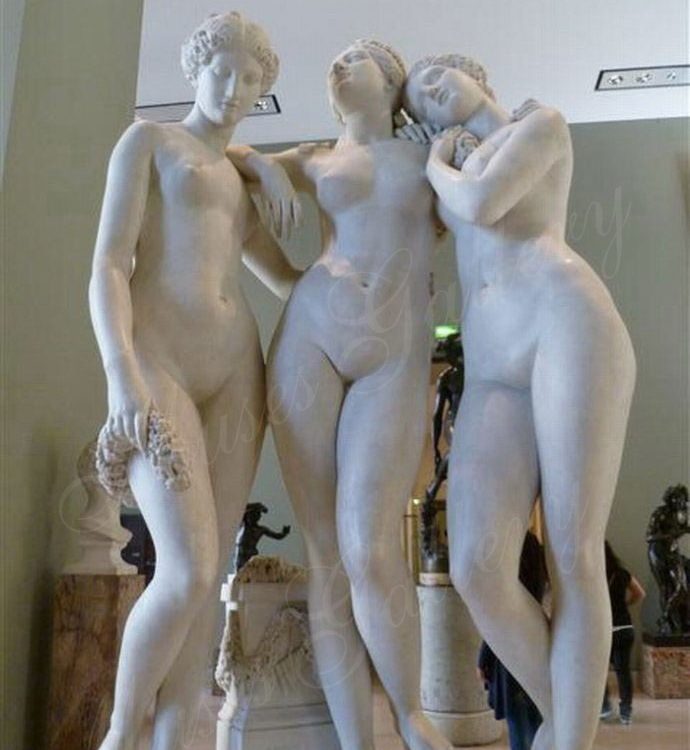 Famous Three Grace Statues Replica Marble Three Goddesses Sculptures for Sale