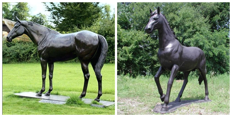 antique bronze horse statue for sale