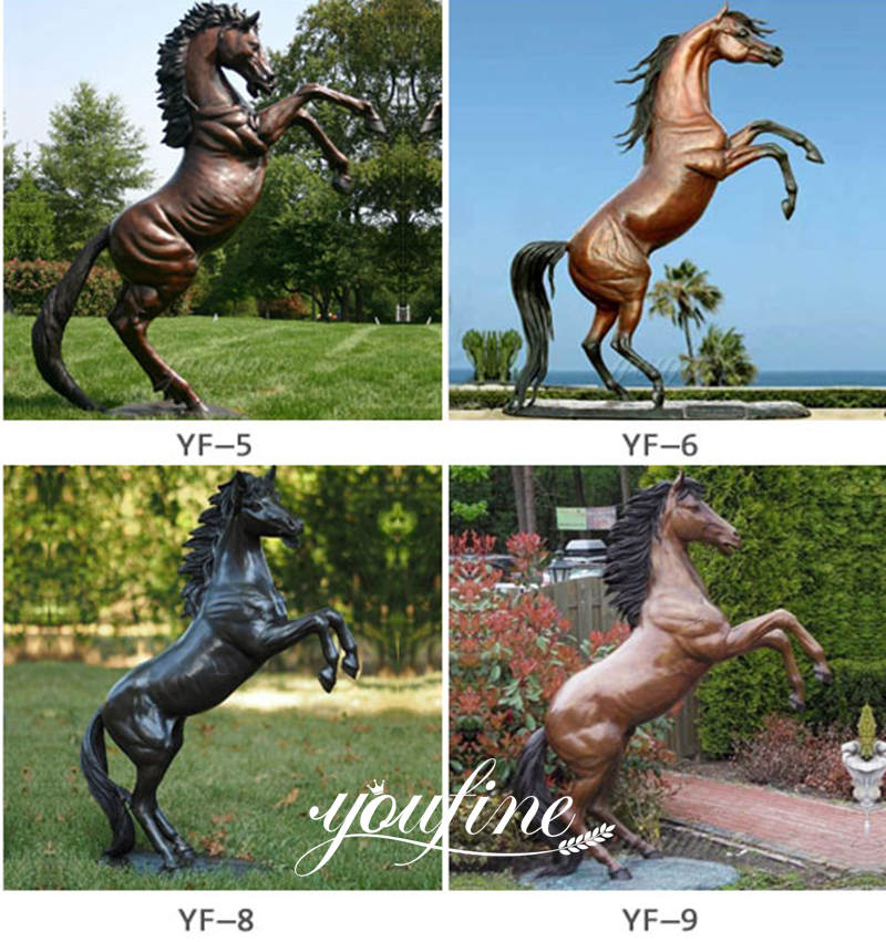 bronze horse-YouFine Sculpture