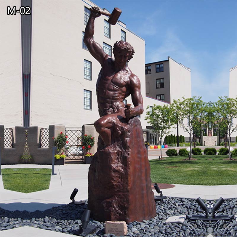 famous-bronze-self-made-man-statue-Bobbie-Carlyle-sculpture-replica-for-sale-MS-02