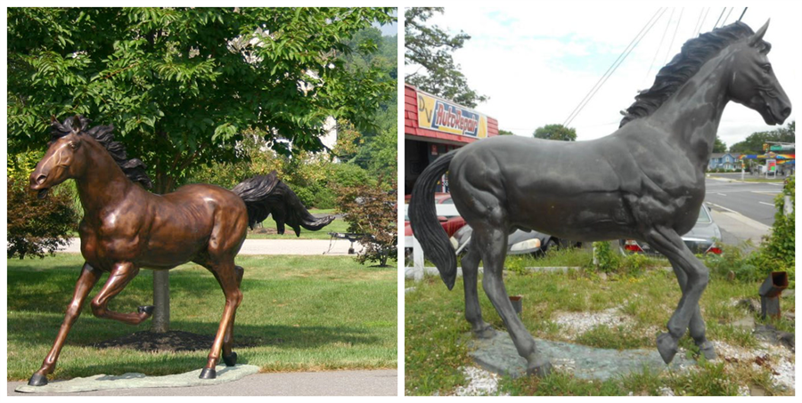 life size bronze horse statue for sale