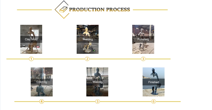 process of bronze casting sculpture