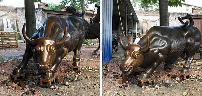Outdoor Casting Bronze Bull Statue