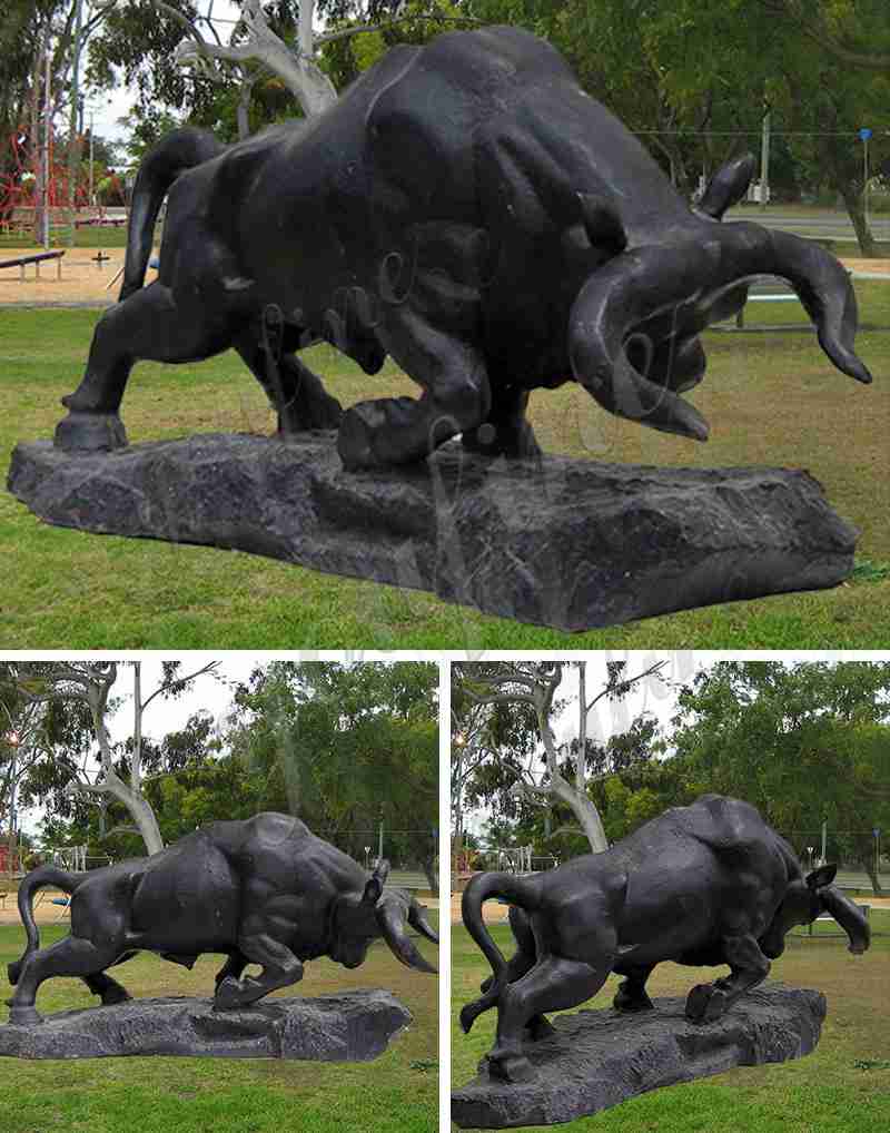 Casting Bronze Bull Statue