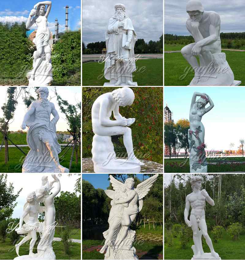 Marble garden sculpture for sale