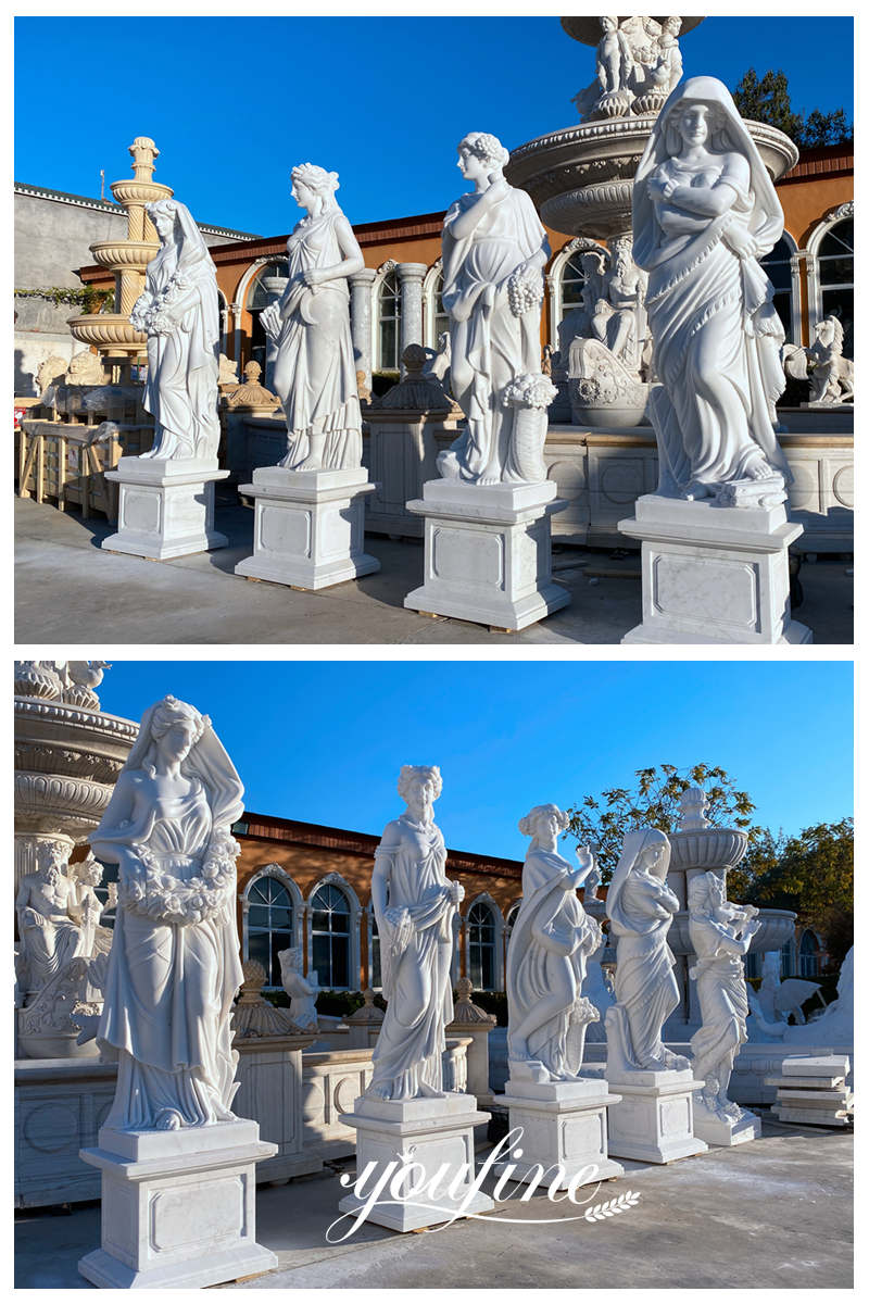 four seasons statues garden-YouFine Statue