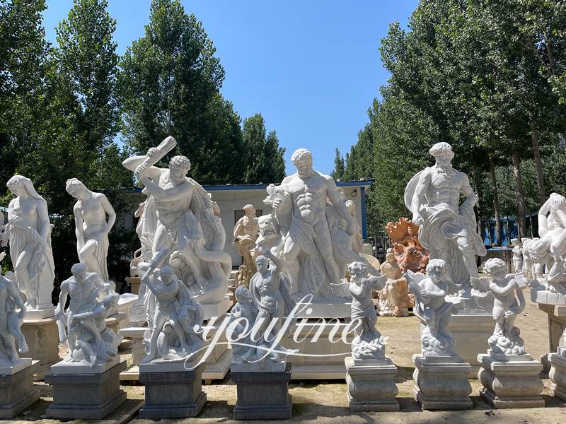 marble sculpture group