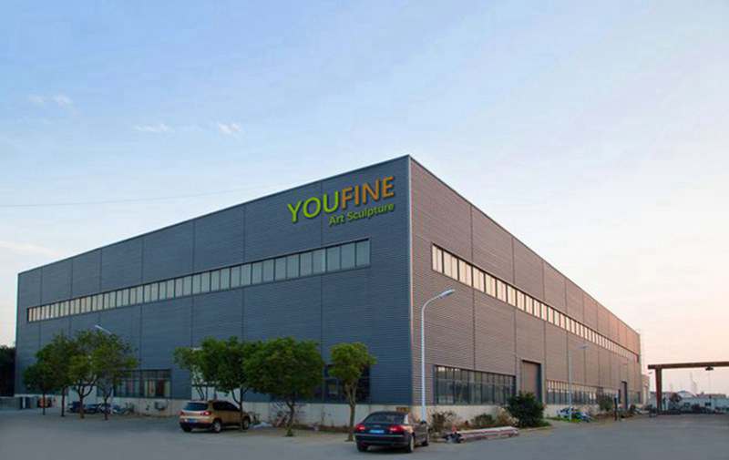 production site of marble flower pots-YouFine Factory