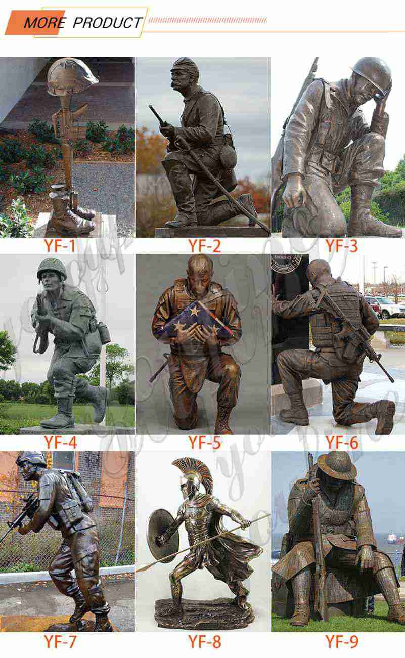 Famous Bronze Soldier Sculpture