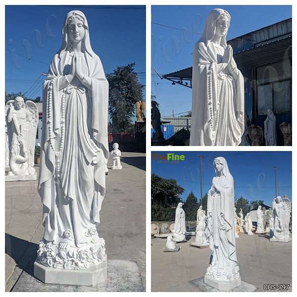  Our Lady of Lourdes Statue