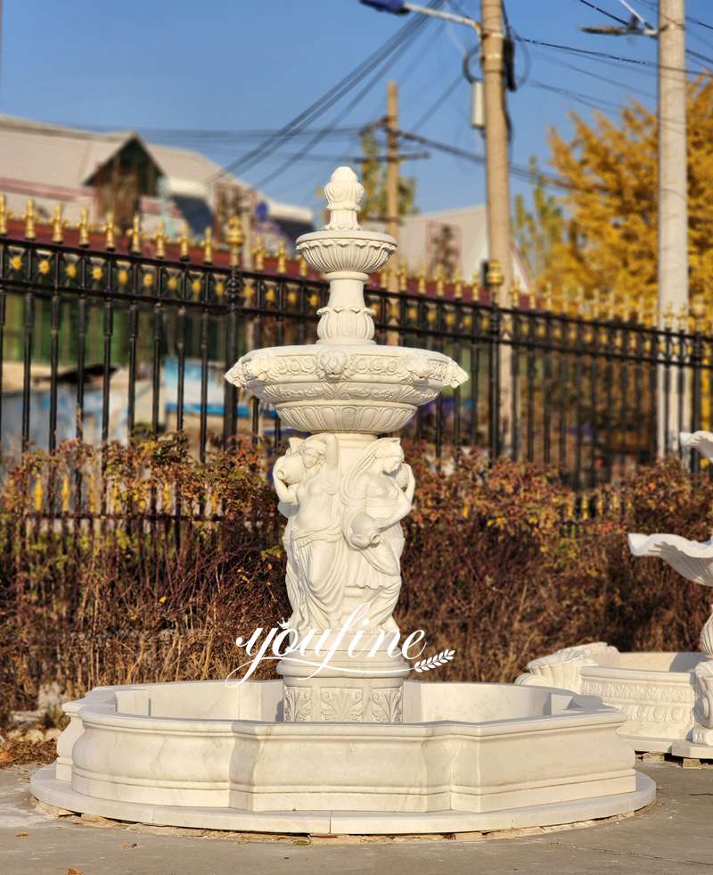 outdoor marble fountain-01-YouFine Sculptureoutdoor marble fountain-01-YouFine Sculpture