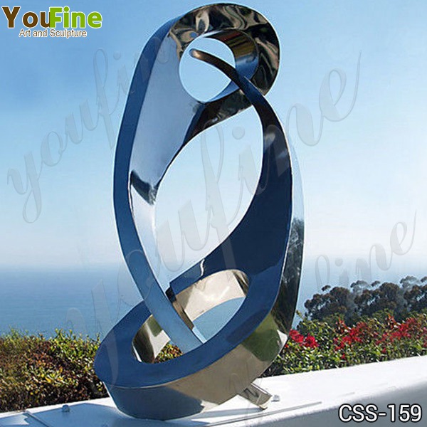 Modern Abstract Metal Sculpture Garden Decor for Sale CSS-159