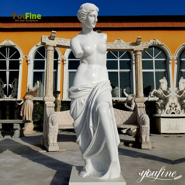 White Marble Venus Statue Renaissance Decoration for Sale