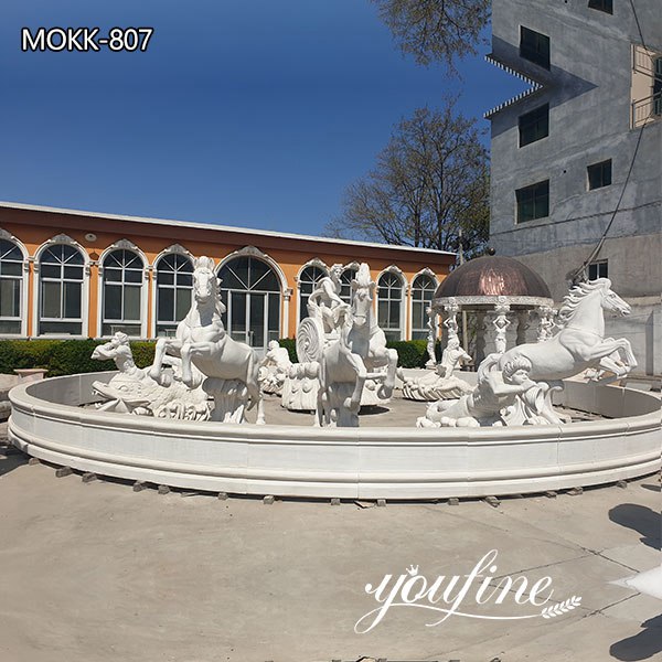Giant Exquisite Apollo Marble Fountain for sale MOKK-807