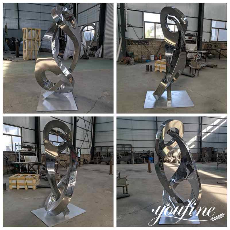 large metal garden sculptures