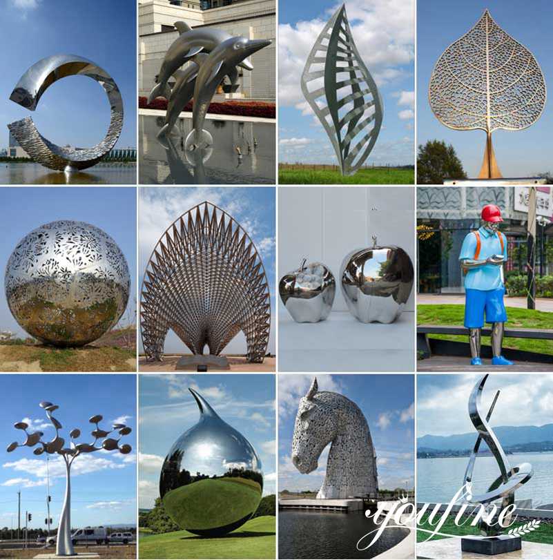 stainless steel sculptures for sale