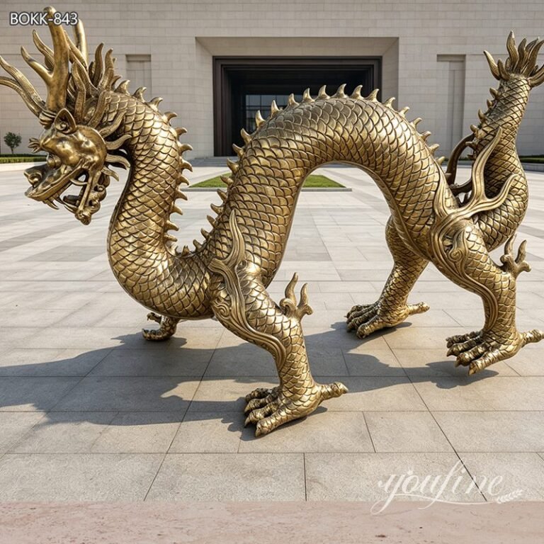 large dragon sculpture