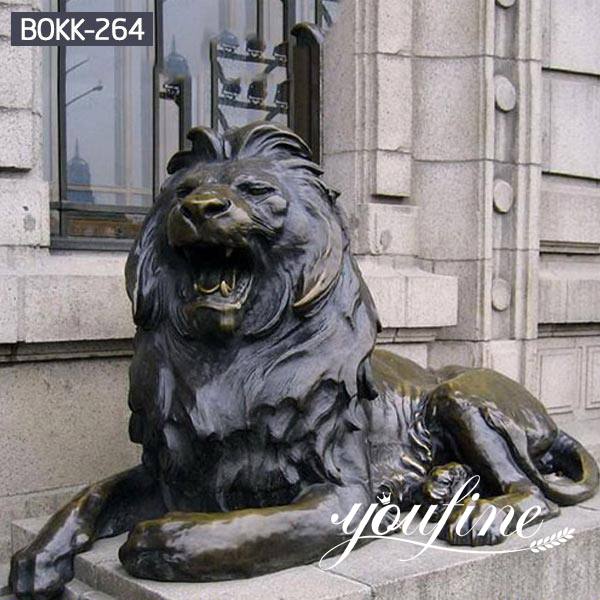 Life Size Bronze Lion Statue Garden Decor for Sale BOKK-264