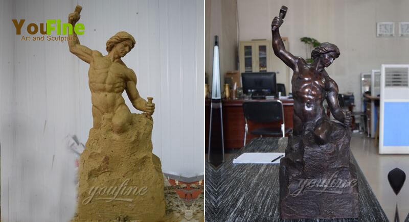 self made man statue replica for sale