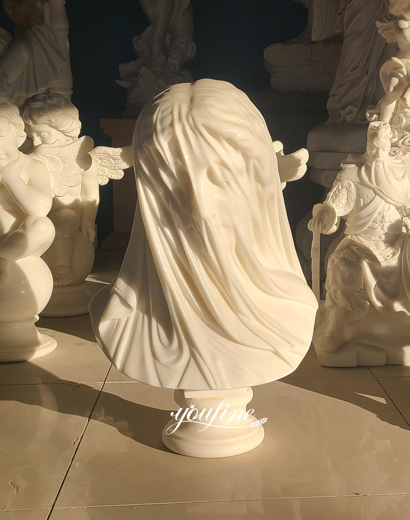 veiled virgin mary statue-YouFine Sculptures