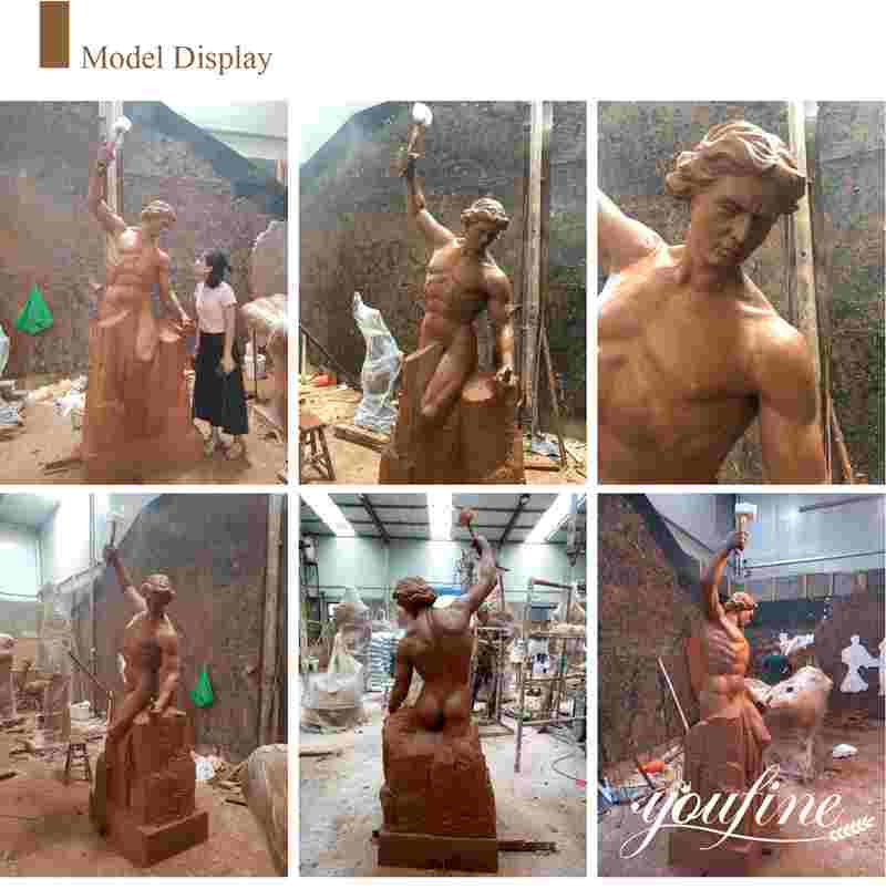 Outdoor decor statue