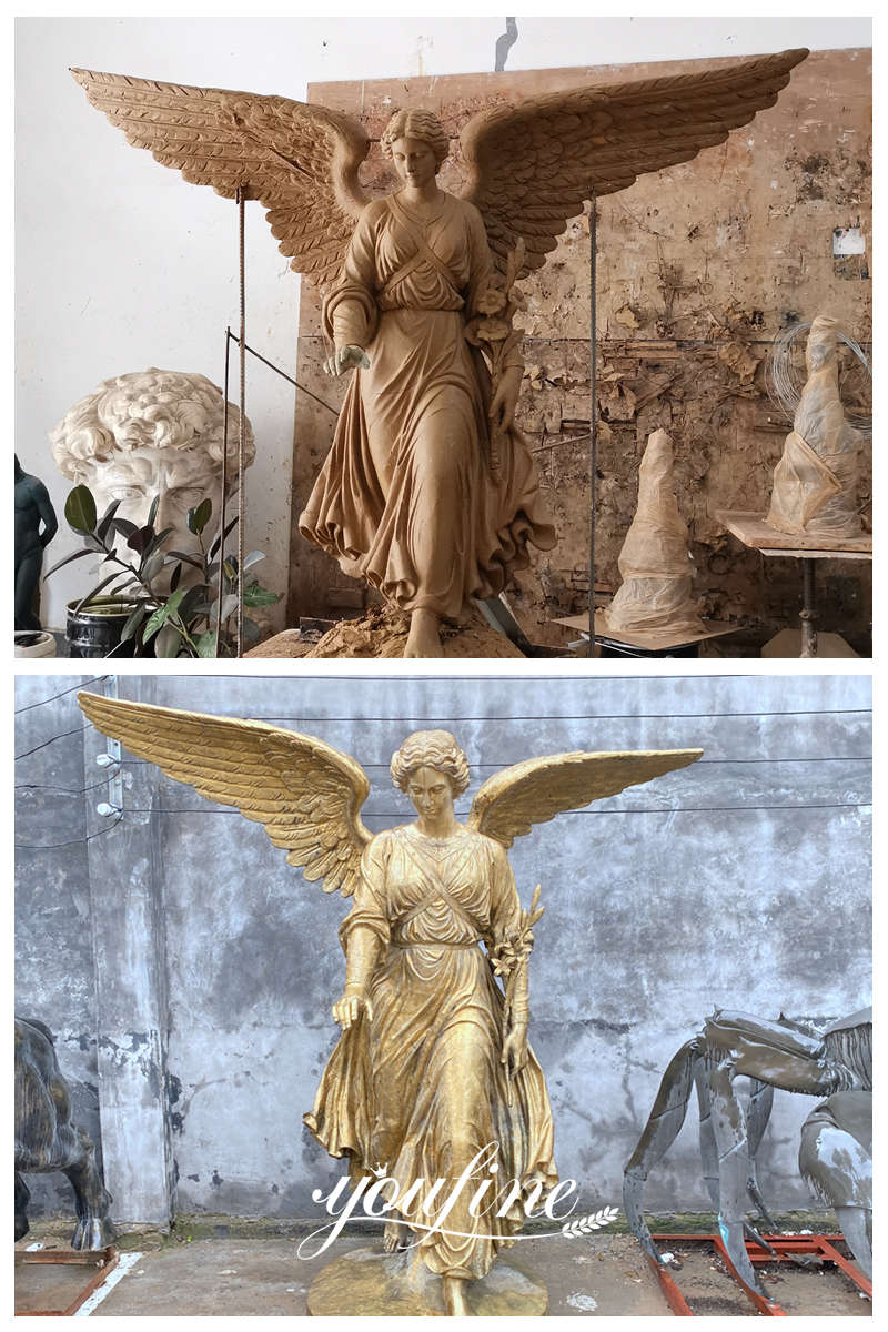 Bronze angel-YouFine Statue