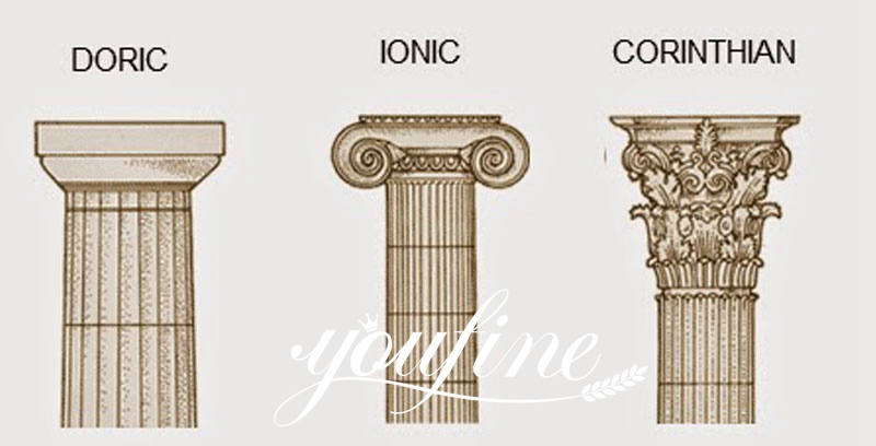 Greek ancient architecture columns