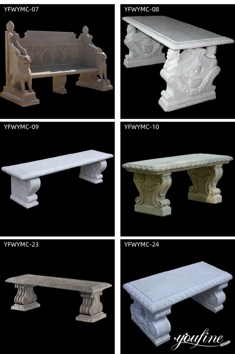 marble bench