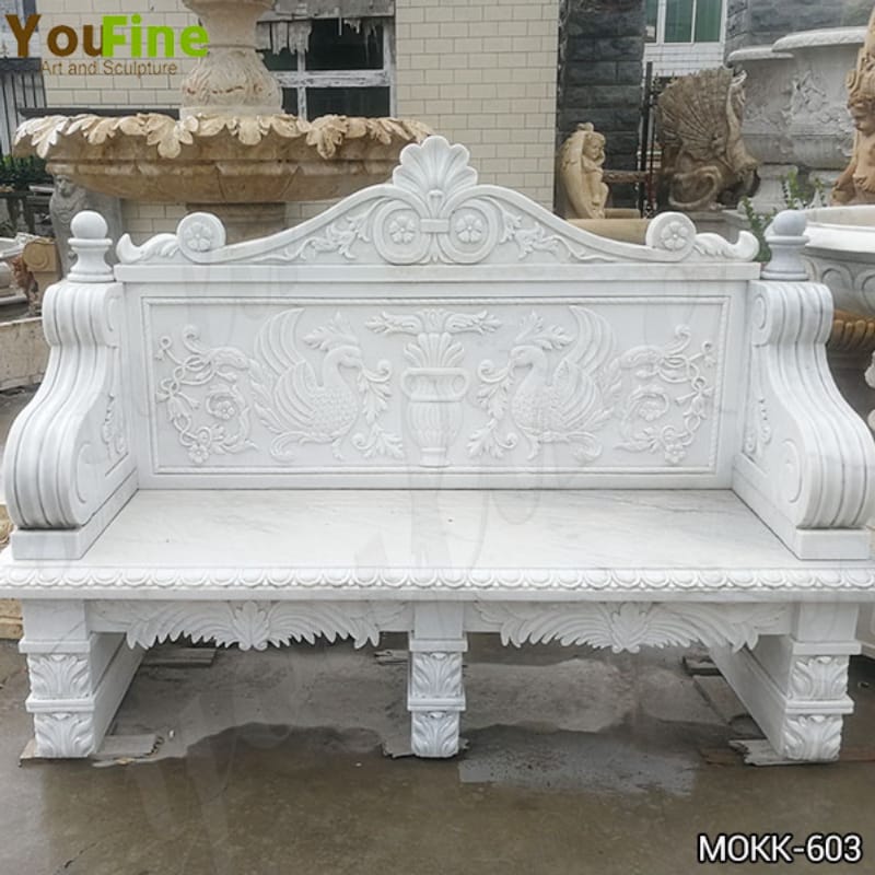 marble benches