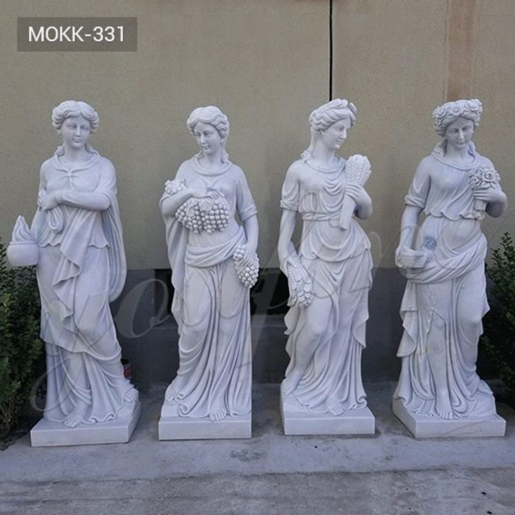 Life-Size Garden Marble Four Seasons Statue for Sale MOKK-331