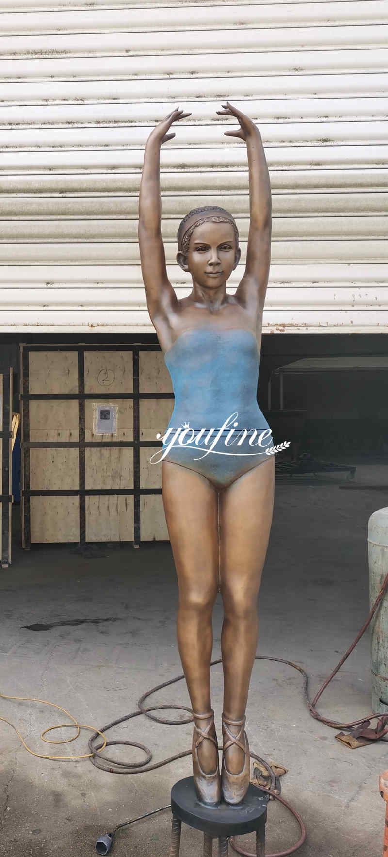 ballerina fountain for sale-YouFine Sculpture1