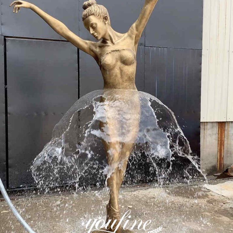 ballerina fountain for sale-YouFine Sculpture2