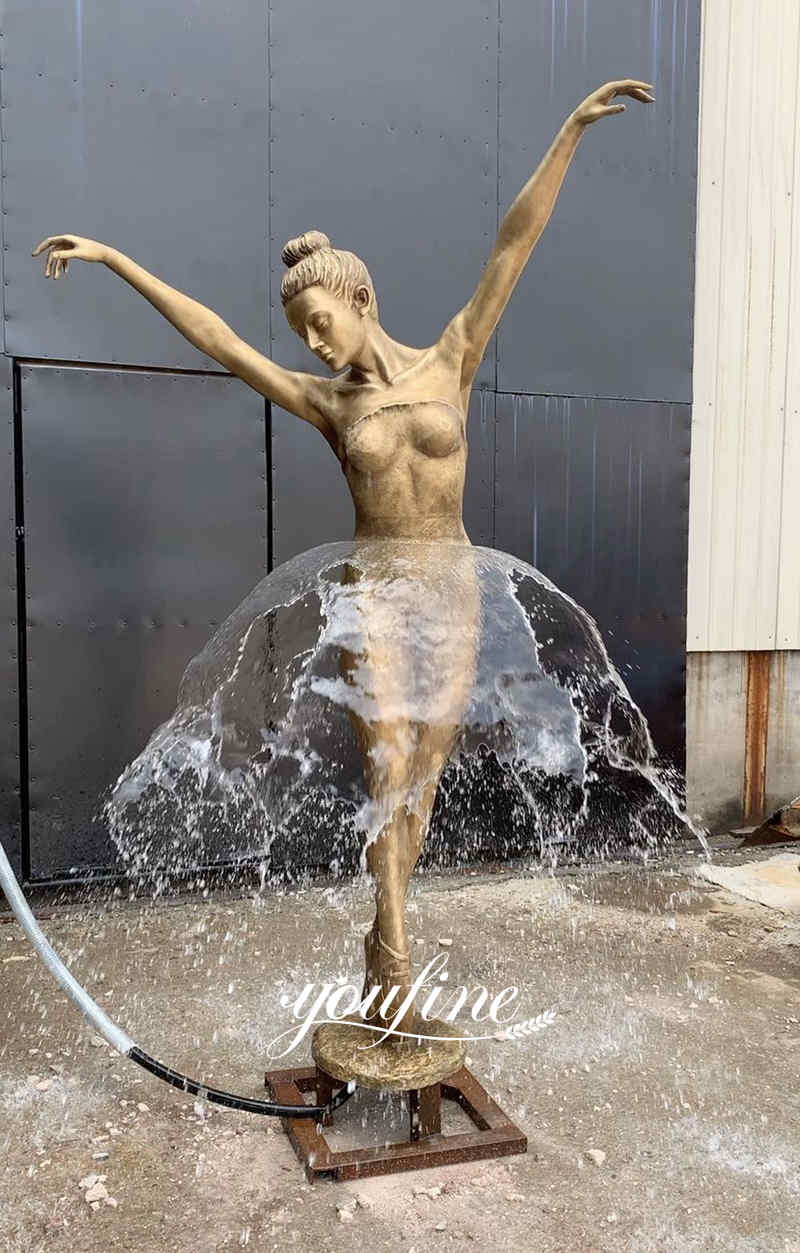 ballerina fountain for sale-YouFine Sculpture2