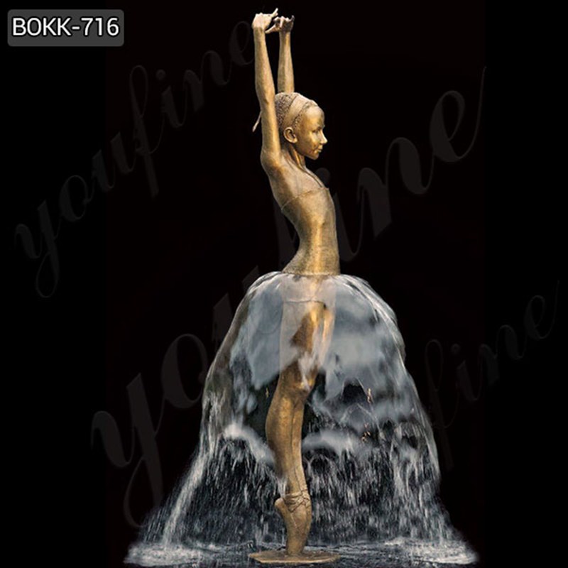 ballerina water fountain