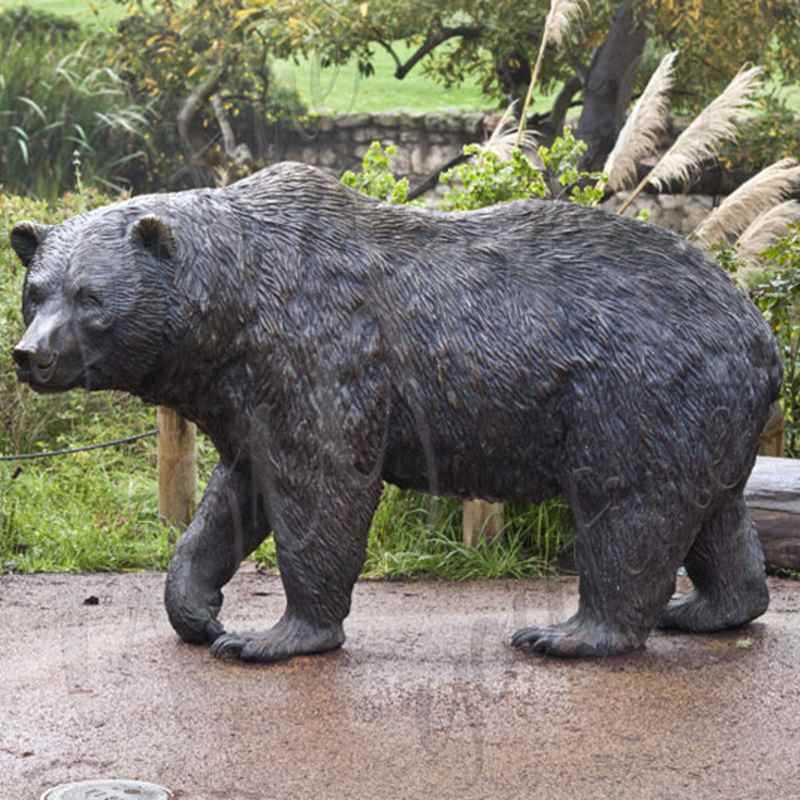 Life-Size Bronze Bear Statue for Sale BOKK-02