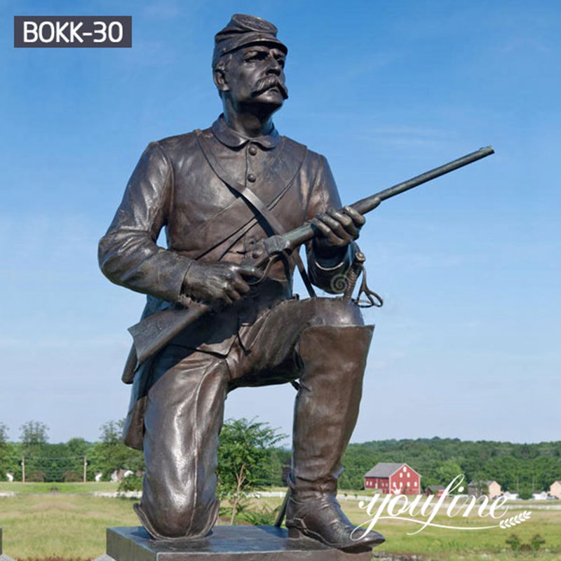 Bronze Gettysburg Soldier Sculpture for Sale BOKK-30