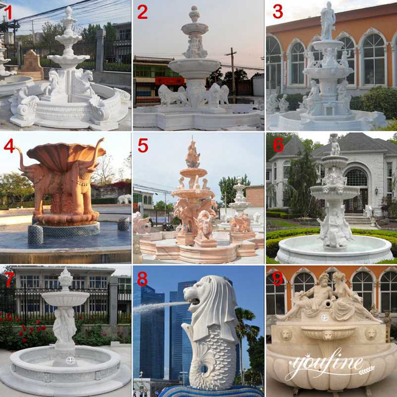large Marble Fountain