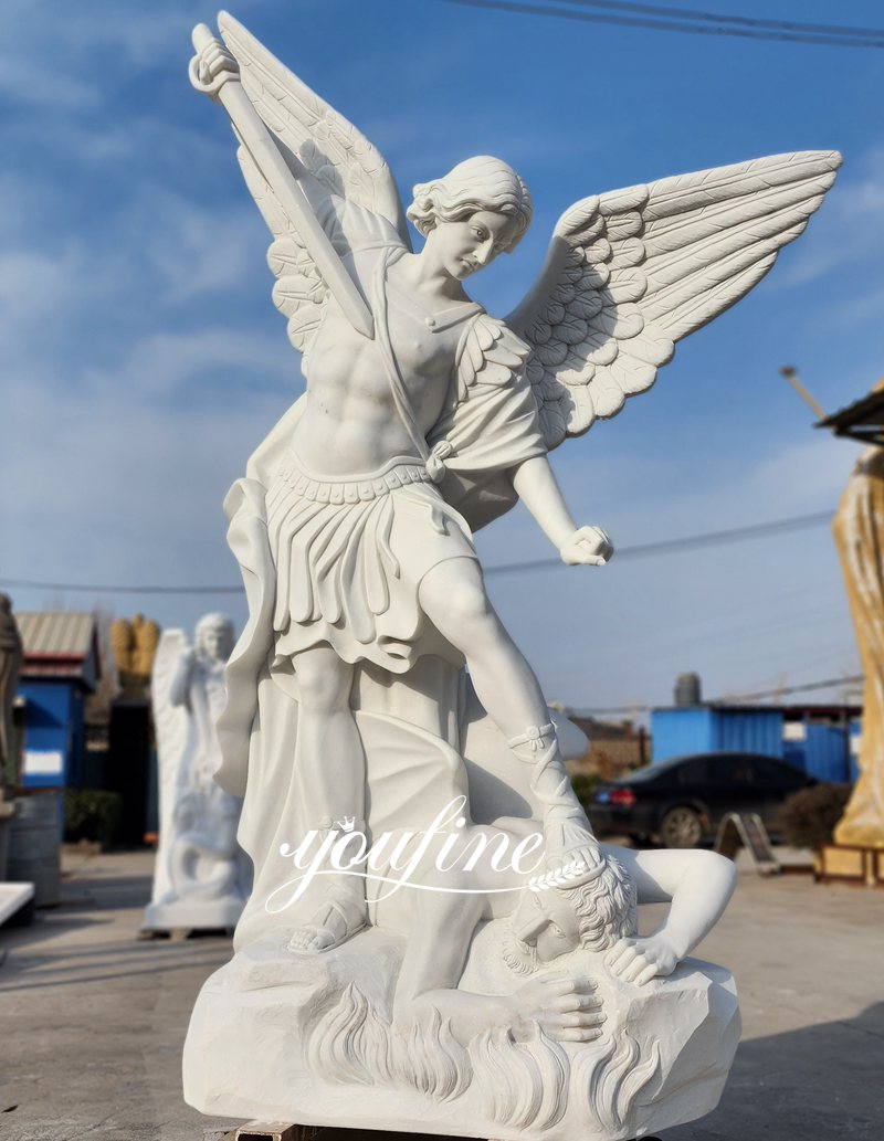 large st michael garden statue-YouFine Sculpture