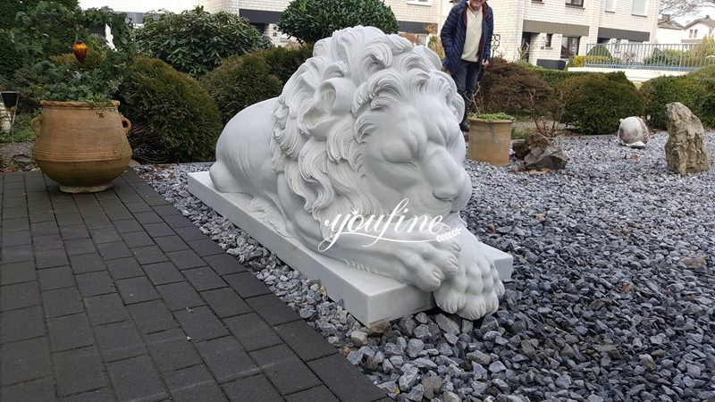 marble lions for sale-YouFine Sculpture