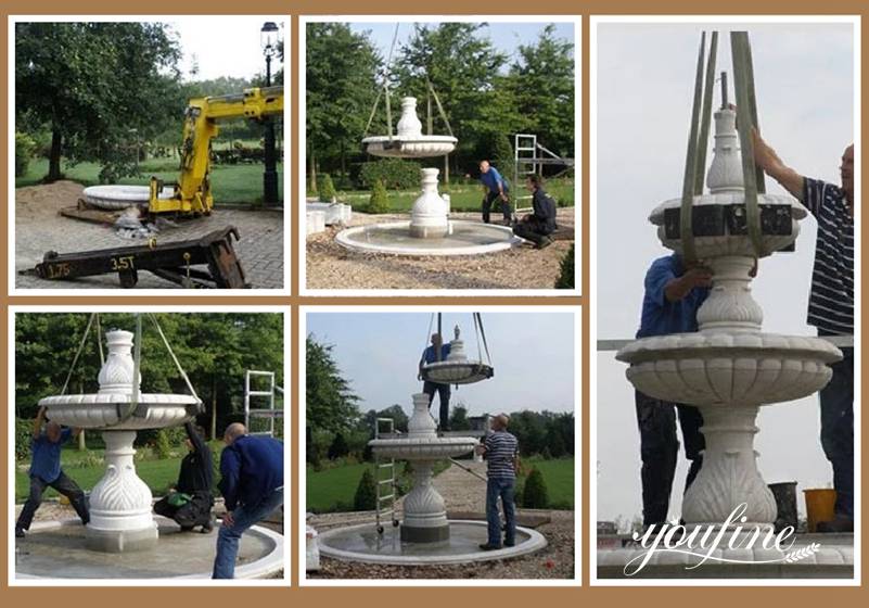 outdoor stone fountains for sale