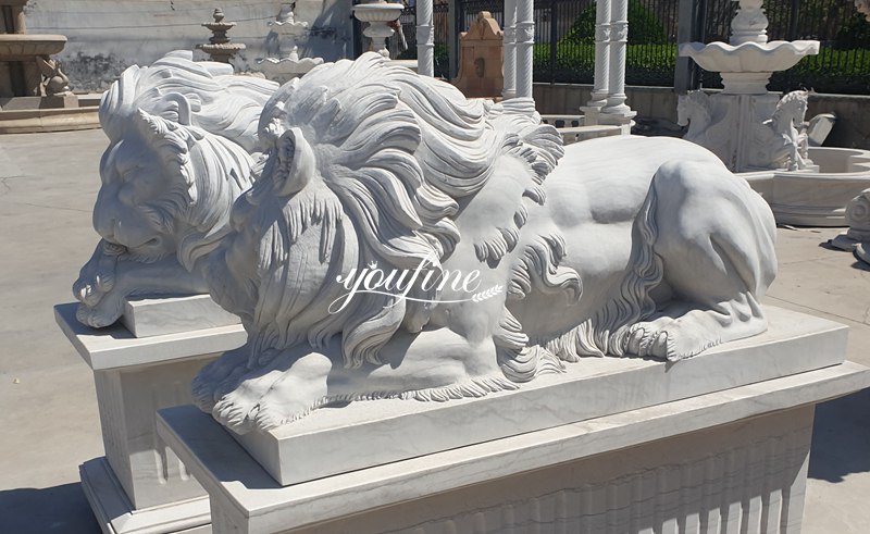 sleeping lion meaning-01-YouFine Sculpture